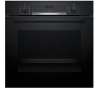 Four encastrable EcoClean - BOSCH SER4 - HBA553BA3F - Noir - 71 L - Classe énergie A+ - 59,5 x 59,4 x 54,8 cm
