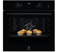Four encastrable électrique noir - ELECTROLUX - SteamBake 600 - Fonction vapeur - Gril électrique - AquaClean