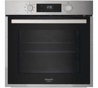 Four encastrable HOTPOINT HAO 5540P X 71 L inox, chaleur tournante, pyrolyse+hydrolyse, Turbo Gril, manettes et affichage digital