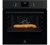 Four encastrable multifonction aquaclean - ELECTROLUX - EOF3H40TH - Pure black - Porte ventilée 2 verres - 59,4 x 59,4 x 56,8 cm