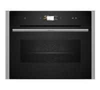 NEFF C24FS31N0 - Four vapeur compact - 22 modes - Vapeur intensive - Home Connect - SoftMove - EcoClean - Écran tactile 4,1 pouces