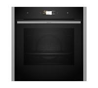 Neff B64CS71N0 four 71 L Noir, Acier inoxydable