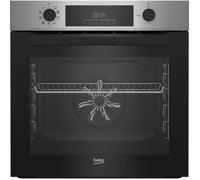 Four encastrable Pyrolyse Chaleur pulsée BEKO BBIM11300XMP Inox - Porte froide - 72L - Classe A+