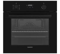 Daewoo-Electronics Four encastrable BO6PR27GBNL Pyrolyse Chaleur tournante Porte froide Noir