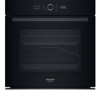 Four encastrable - Pyrolyse - HOTPOINT - HA4S80PM0BA - Noir - Porte froide - 73 L - 59,5 x 56,4 x 59,5 cm