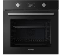 Four encastrable - Pyrolyse + Hydrolyse - ROSIERES - RO6 T3B3EYTB - Noir - Porte froide - 78L - 59,5 x 56,8 x 59,5 cm