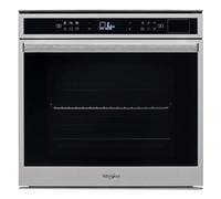 Four encastrable pyrolyse Whirlpool W6OS44PS1P - Chaleur tournante ou pulsée / 73 litres / Classe A+ / Inox / Rails télescopiques / Injection de vapeur