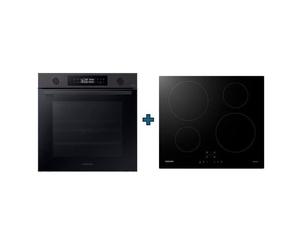 Four encastrable SAMSUNG NV7B4430ZAB - Pyrolyse - Inox + Table de cuisson induction - 4 zones - L59 cm - NZ64M3NM1BB/UR