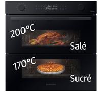 Four encastrable SAMSUNG NV7B45502AK DualCookFlex