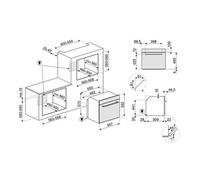 Four encastrable SF6400S1PZX chaleur tournante pizza