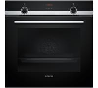 Siemens iQ300 HB554AER3F four 71 L 3600 W Noir, Acier inoxydable