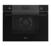 Four encastrable Smeg SO5100TB3 noir intense Linéa multifonction chaleur tournante Vapor Clean 77 L Noir G