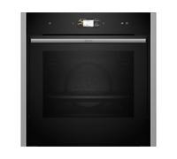 Neff B64FS31N0 four 71 L Noir, Acier inoxydable