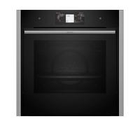 Neff B64VT73N0 four 71 L Noir, Acier inoxydable