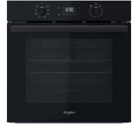 Four encastrable WHIRLPOOL INTEGRABLE OMR55RR0B Noir, 71 L, 7 modes, pyrolyse + hydrolyse, convection chaleur tournante, 250°C