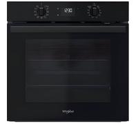 WHIRLPOOL Four encastrable pyrolyse OMR58RR1B, 71 litres, Pack FlexiClean, Rail
