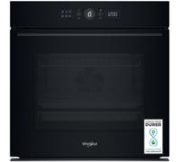 Four encastrable WHIRLPOOL WK5BAS81PM1S - Pyrolyse, Air Fry, Ajout Vapeur Gentle Steam, Noir