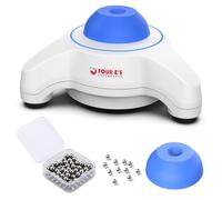 Four E's Scientific Mini Mélangeur de Peinture Vortex Orbite 6mm Diamètre 5600 tr/min Mélangeur Stable pour les Tubes à Essai de Laboratoire Peintures Acryliques