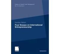 Four Essays On International Entrepreneurship