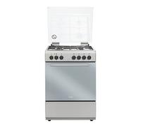 Four et cuisinière De'Longhi DL664EX inox gaz électrique
