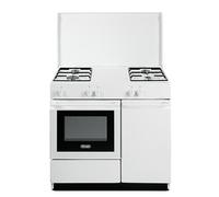 Four et cuisinière De'Longhi SGW 854 NM gaz blanc