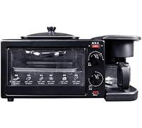 Four Et Micro-Ondes Combiné Ventilateur en Acier Inoxydable avec Ventilateur Mini Four Domestique Multifonctionnel Trois-en-Un Machine à Petit-déjeuner
