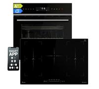 Cuisinière: 60cm Four encastrable EB8319PHC + 77cm Plaque Induction IH87705FZ | Fonction pizza | Circulation de l'air | Air chaud | SET8319PHCIH77FZ