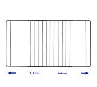 Grille extensible 39-56cm Four cuisinière (9029792224 ZANUSSI ELECTROLUX ARTHUR MARTIN ELECTROLUX)