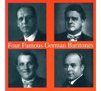 Four Famous German Baritones. Scheidl, Schipper, Bohnen, Rode.