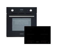 Four / Fourneau Plaque Cuisson de Herdset Induction 77cm Minuteur 2 Flexzonen