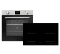 Four / Fourneau Plaque Cuisson Herdset Induction 77cm Minuteur 2 Flexzonen