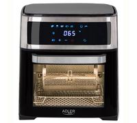 Four Friteuse à Air Chaud 13 L sans Huile, 8 Programmes, Température 40-200 °C 2500W Adler AD6309