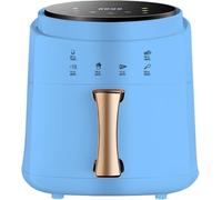 Four friteuse à air - Circulation rapide de l'air, cuisson sans huile, minuterie de 60 minutes, température réglable, panier antiadhésif, recette incluse, contrôle intelligent