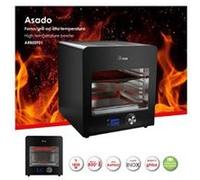 Four Grill Ardes Asado ARBEEF01 Installation Libre 1800W Noir Noir G