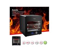 Four Grill Ardes Asado ARBEEF01 Installation Libre 1800W Noir