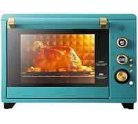 Four grille-pain, four mini à friteuse air Mini 1800 watts, pizza, éléments chauffants en acier inoxydable, bac miettes amovible, plage de température 28~230 ℃ for, (couleur: bl(Green)