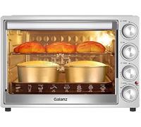 Four grille-pain, four mini à friteuse air Mini fours de cuisson grande capacité 40 litres for usage domestique, petit électrique multifonctionnel argenté 1500 W, taille unique