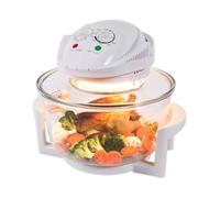 Four halogène, friteuse à air halogène, halogène sain pour la Cuisson, Le rôtissage et Les grillades, cuisinez des Aliments Savoureux sans Huile, cuisinière et Couvercle de 17 L