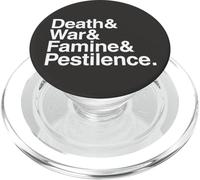 Four Horsemen of The Apocalypse Death War Famine Pestilence PopSockets PopGrip pour MagSafe