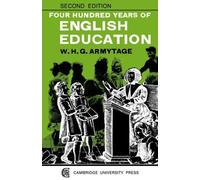 Four Hundred Years Of English Education