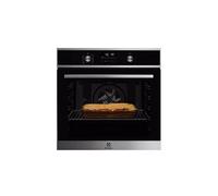 Four intégrable 72l 56cm pyrolyse inox/noir Electrolux EOF6P66X1 inox et noir G