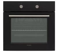 Telefunken Four intégrable TFKCNE72K2 72 L 60 cm émail lisse convection naturelle noir