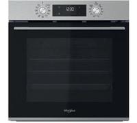 Four intégrable multifonction 71l 60cm a pyrolyse et hydrolyse inox Whirlpool OMK58RUOX inox G