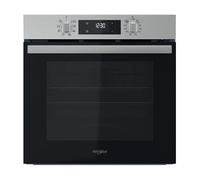 Whirlpool OMR559RR0X 71 L Noir, Acier inoxydable