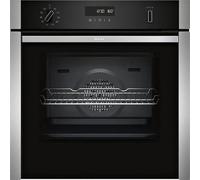 Neff Four encastrable multifonction B6ACH7AN3F 71 l 60 cm Pyrolyse + Hydrolyse Noir/Inox HIDE