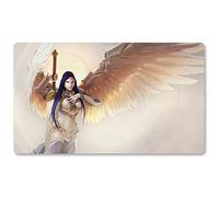 Four leaves Akroma,The Gatherin - Tapis de souris pour jeux de cartes à collectionner Magic MTG avec sac étanche - Dimensions : 60 x 35 cm - Compatible avec MTG TCG RPG DTCG