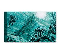 Four leaves Lake of The Dead - Tapis de jeu MTG + sac étanche gratuit, tapis de table MTG Playmate, tapis de souris MTG, résistant à la poussière et imperméable pour supporter les combats MTG