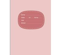 Four Line Notebook for Kids Writing Practice | 80 Pages | 4 Line Ruled English Exercise Book | Red & Blue Line Handwriting Practice Notebook | School Students Writing Book | 18 x 24 cm (240 x 180 mm)