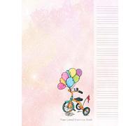 Four Lined Exercise Book: Blank 4 Line Notebook For Kids 90gsm paper : Ideal For Good Practice Handwriting : Four Line Notebook Kids : Four Lines ... Writing : 4 Line Notebook For Handwriting