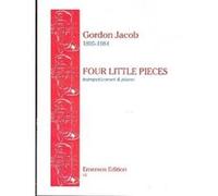 Four Little Pieces - Cornet or Trumpet and Piano Gordon Jacob (Auteur)